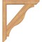 Ekena Millwork Funston Slat Smooth Bracket w/ Offset Brace, Western Red Cedar, 5 1/2"W x 32"D x 36"H BKT0604X32X36FST06SWR - alternate 2